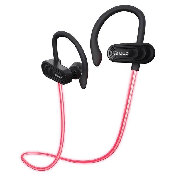 Tokk Glow In-Ear Bluetooth Earbuds With Microphone (Black)