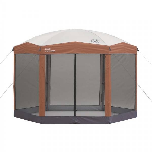 Coleman Shelter 12 Ft X 10 Ft Back Home Screened Sun Shelter W/Instant