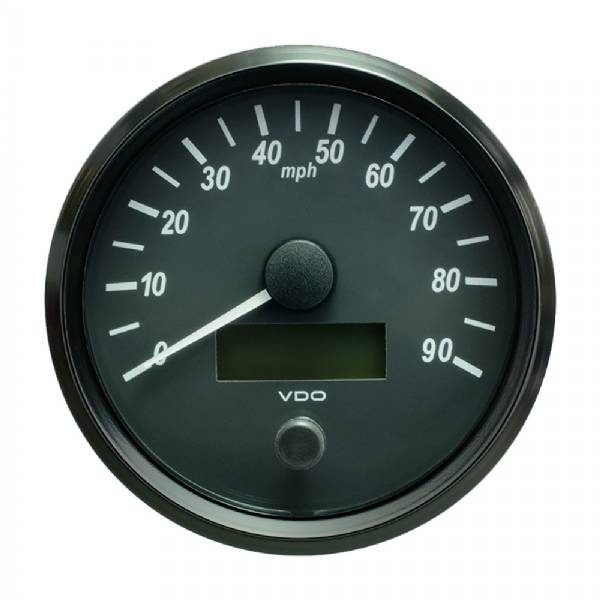 Vdo Singleviu 100Mm (4Inch) Speedometer - 90 Mph