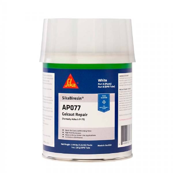Sika Biresin Ap077 White Quart Bpo Hardener Required