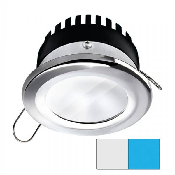 I2systems Apeiron A506 6W Spring Mount Light - Round - Cool White And Bl