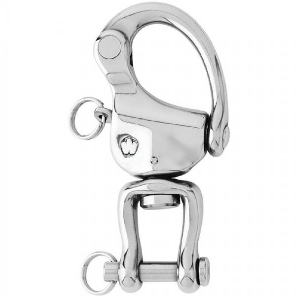 Wichard Hr Snap Shackle With Clevis Pin Swivel - 120Mm Length - 4-23/3