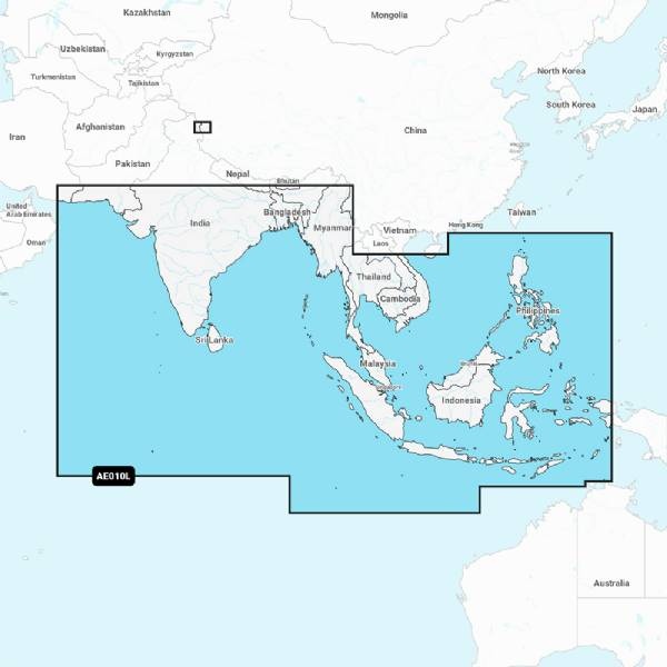 Garmin Indian Ocean, South China Sea Garm