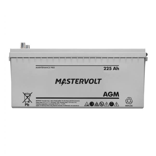 Mastervolt Mv 12/225 Ah Agm Battery