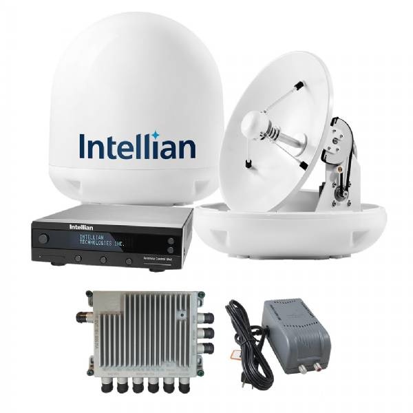 Intellian I4 All-Americas Tv Antenna System And Swm-30 Kit