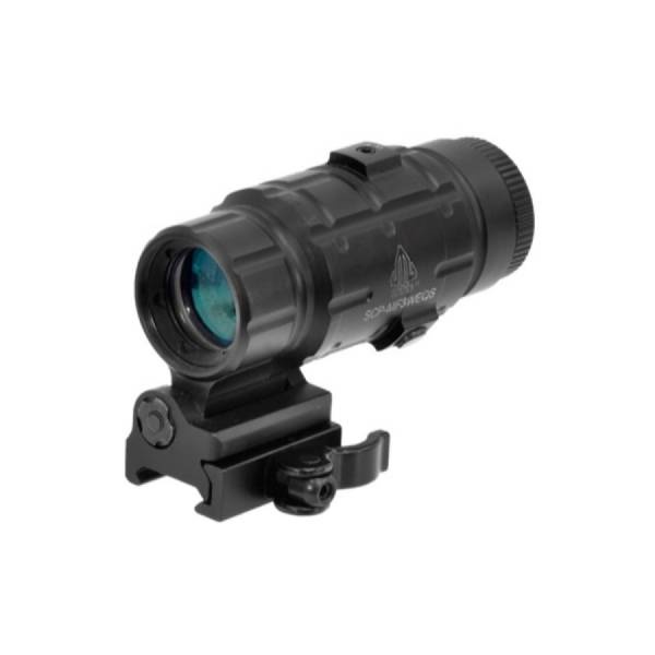 Leapers Utg 3X Magnifier W/Fts Qd Mnt