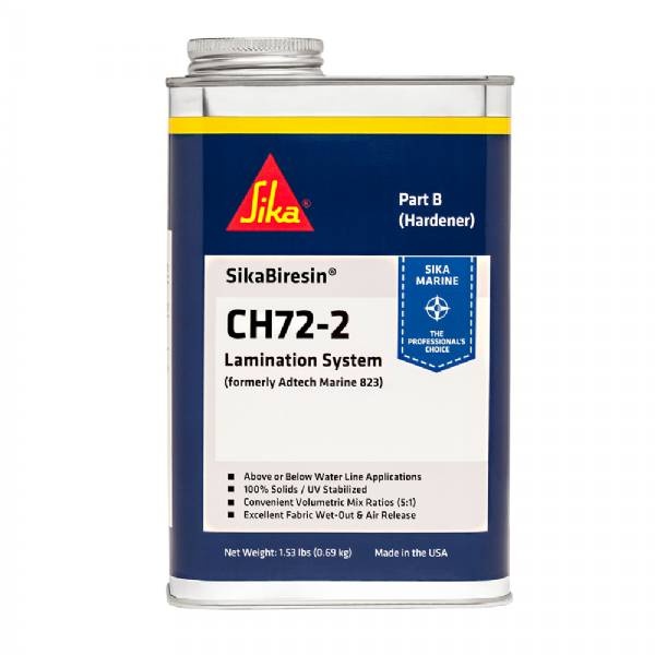 Sika Biresin Ch72-2 Medium Cure - Pale Amber - Quart