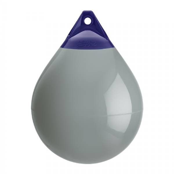 Polyform A Series Buoy A-4 - 20.5Inch Diameter - Grey - Boat Size 50 Ft