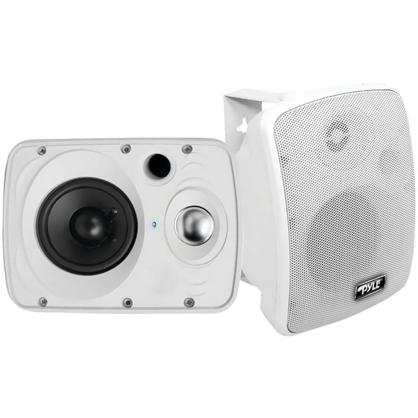 Pyle 6.5In Indoor/Outdoor 800-Watt Bluetooth Speaker System (White)