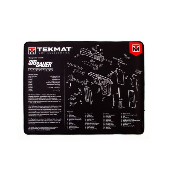 Tekmat Ultra 20 Sig Sauer P238 Gun Cleaning Mat