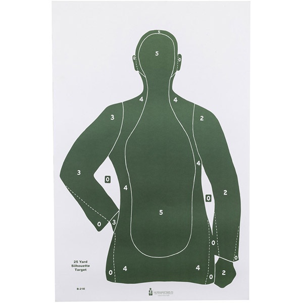 Action Targets Action Tgt B 21E Grn 100Pk