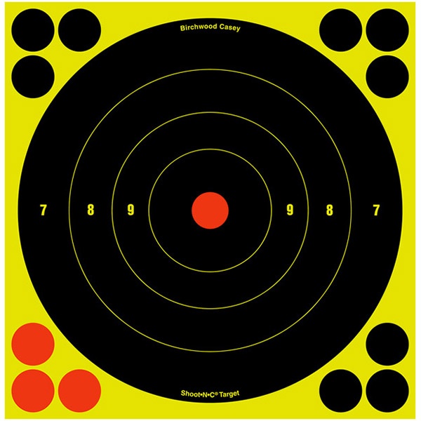 Birchwood Casey B/C Sht-N-C Rnd Tgt 6-8"