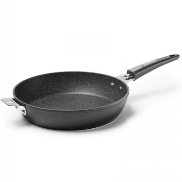 Starfrit The Rock 11 In Round Frypan, T-Lock Handle