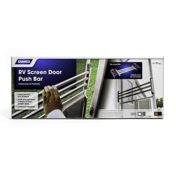 Camco Screen Door Push Bar Blk