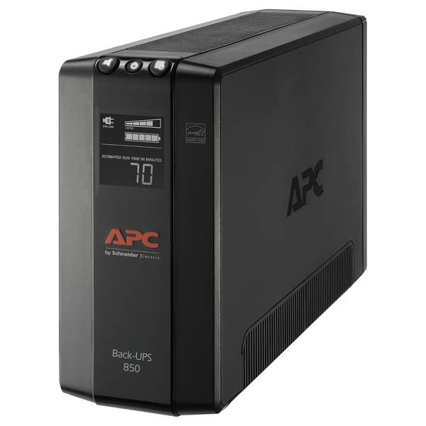 Apc Back-Ups Pro 8-Outlet Compact Battery Back-Up And Surge Protec
