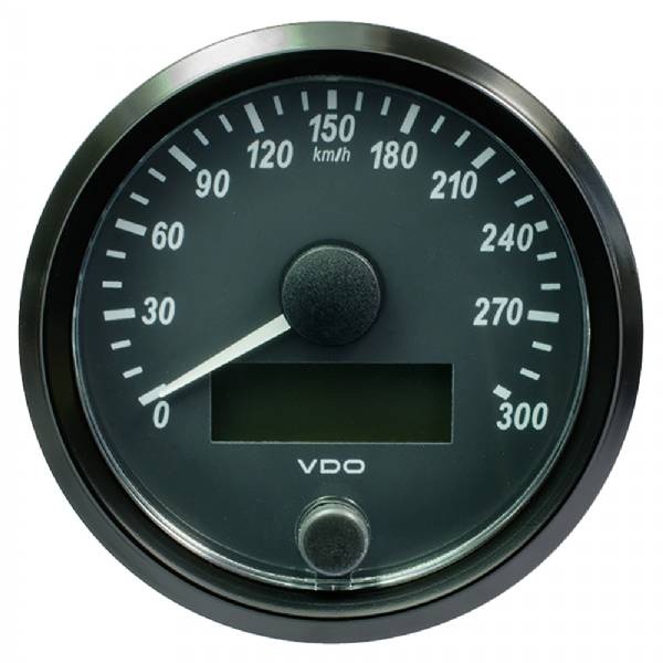 Vdo Singleviu 80Mm (3-1/8Inch) Speedometer - 300 Km/h
