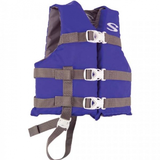 Stearns Classic Series Child Life Jacket - 30-50Lbs - Blue/Grey