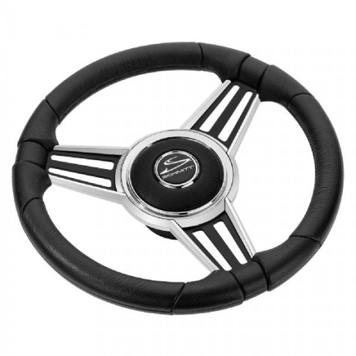 Schmitt Ongaro Schmitt and PU30 14 in Wheel - Chrome Cap and Spoke Inserts