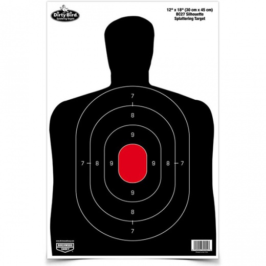Birchwood Casey B/C Dirty Bird BC27 Slhout Tgt 8