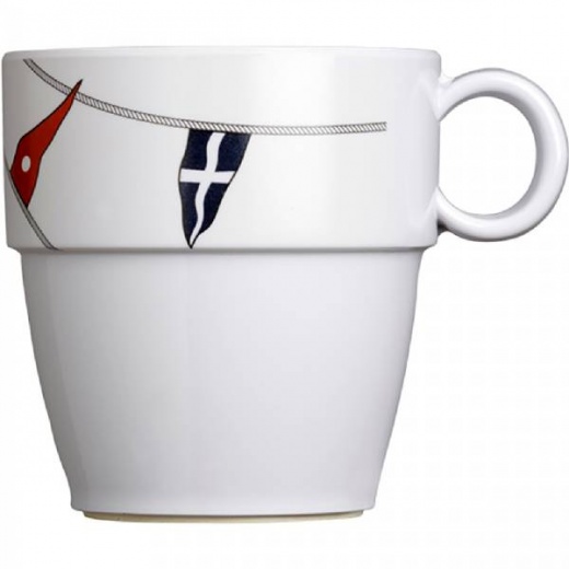 Marine Business Melamine Non-Slip Coffee Mug - Regata - Set Of 6