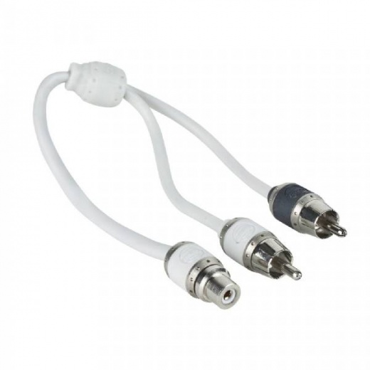 T-Spec V10 Series RCA Y Cable - 2 Channel - 1 Female to 2 Males