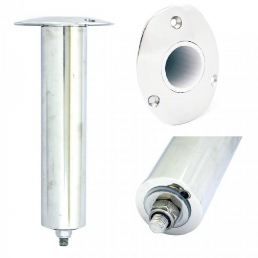 Tigress 3 Hole Swivel Oval Head Rod Holder - 0 Deg - 10-1/2Inch