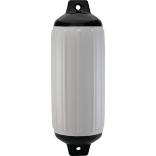Taylor Fender Supergard 6.5X22 White - Inflatable Fender for Boats