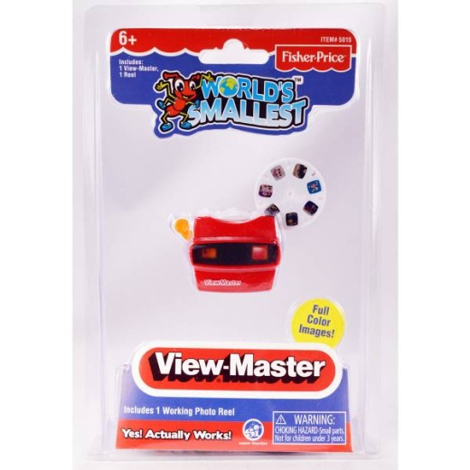 World's Smallest Mattel Viewmaster - Super Impulse Toy