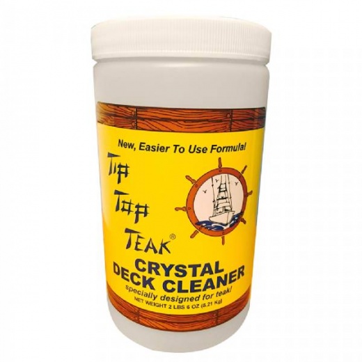 Tip Top Teak Crystal Deck Cleaner - Quart (2Lbs 6Oz) - Case Of 12