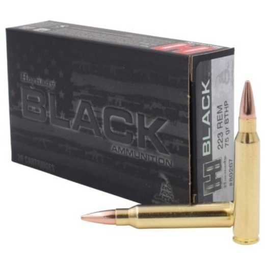 Hornady Black 223Rem 75Gr BTHP 20/200