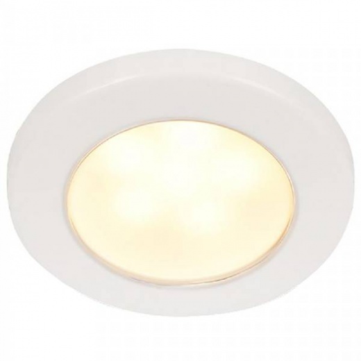 Hella Euroled 75 3 In Round Screw Mount Down Light - Warm White Led