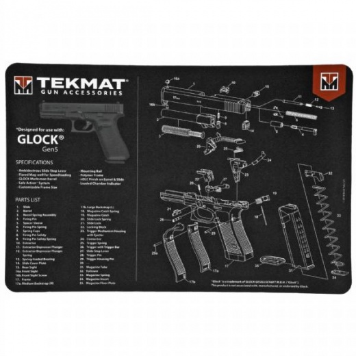 TekMat Pistol Mat For Glock G5