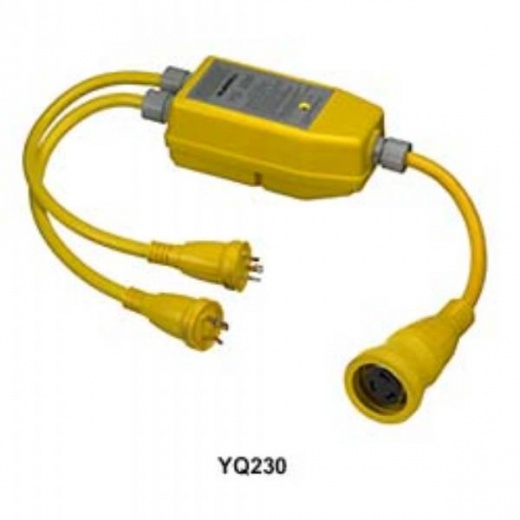Hubbell YQ-230 Smart Y 1 50/250V Cord to 2 30A/125V