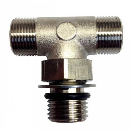 Uflex Usa Boss Style T-Fitting - Nickel