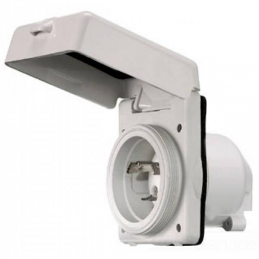 Hubbell 30A Inlet Boatside Polycarb - HBL303NMBL