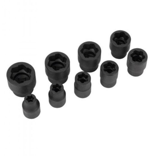 Performance Tool 9Pc 3/8 Dr Met Bolt Extractor