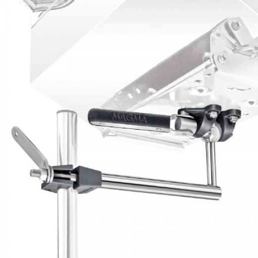 Magma Vertical Levelock Round Rail Mount - Oversized Rails