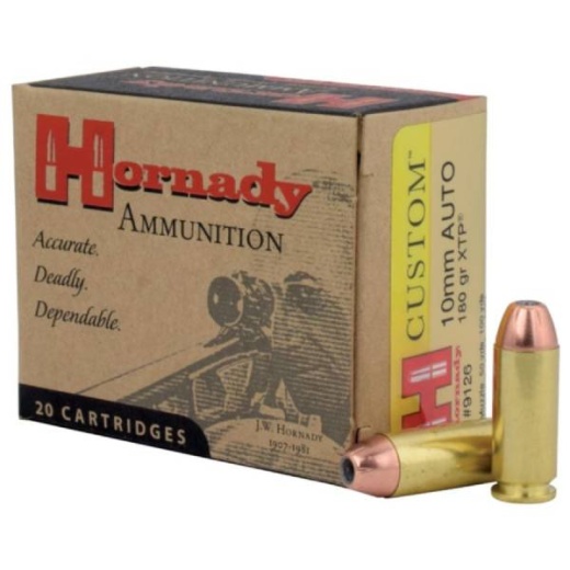 Hornady Custom Ammunition 10MM 155GR XTP
