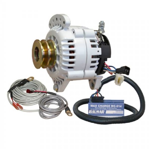 Balmar Alternator 120 Amp Kit - Dual Foot Saddle 12V 3.15 In