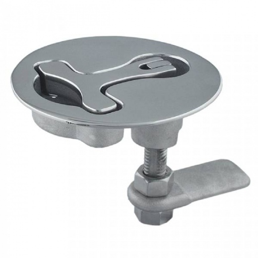 Taco Metals Latch-Tite Lifting Handle - 3Inch Round - Stainless Steel
