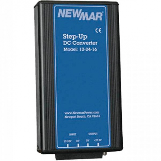 Newmar Converter, Step-Up, 12 to 24 Vdc, 16a