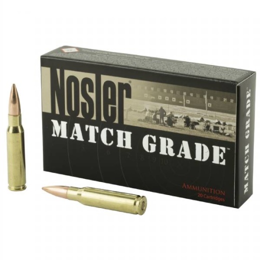 Nosler 308Win 168Gr CC - Custom Competition Rifle Ammunition