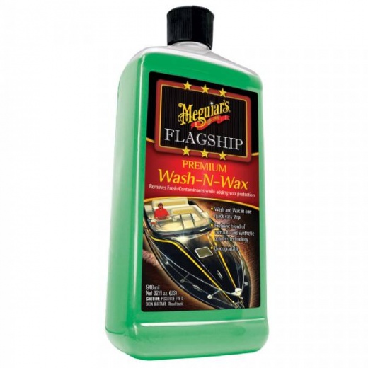 Meguiars Marine Flagship Wash N Wax - Case of 6