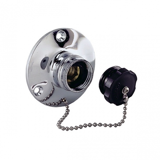 Perko Water Inlet Fitting with Plug