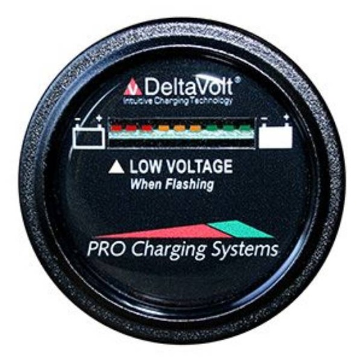 Pro Charging Eagle Performance Battery Fuel Gauge 48V Round