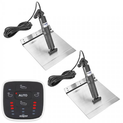 Lectrotab Xka Aluminum Alloy Trim Tab Kit W/Alc-1 Control - 12 X 18