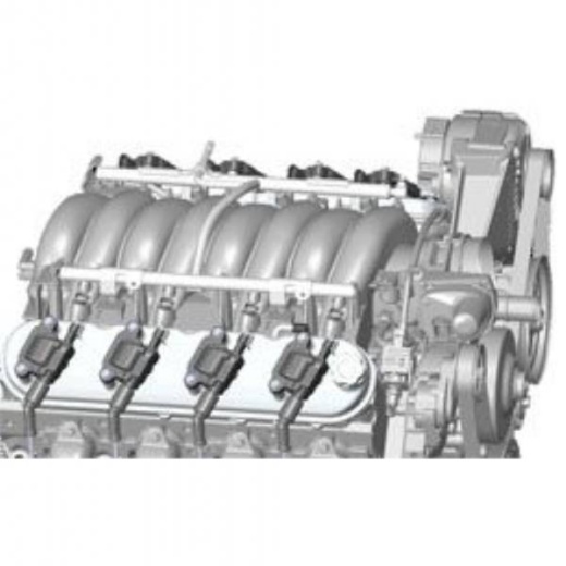 Holley GM Valve Cover Natrl Cast