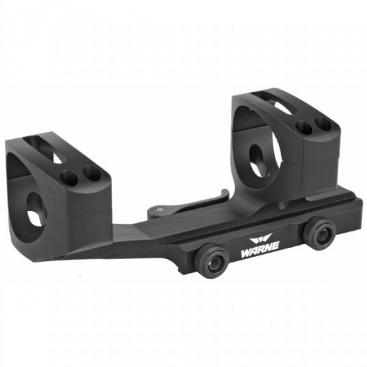 Warne QD Extended Skeleton 34mm Black Scope Mount