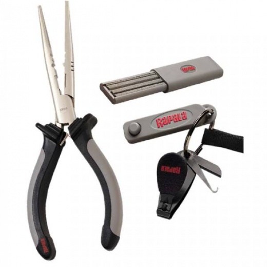 Rapala Combo Pack - Pliers, Clipper, Punch And Sharpener