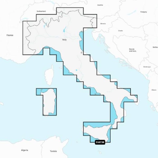 Garmin Italy Lakes, Rivers Garmin Navion